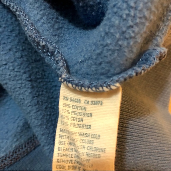 American Eagle Soft Blue And Orange Hoodie - Men’s Medium - Picture 9 of 10